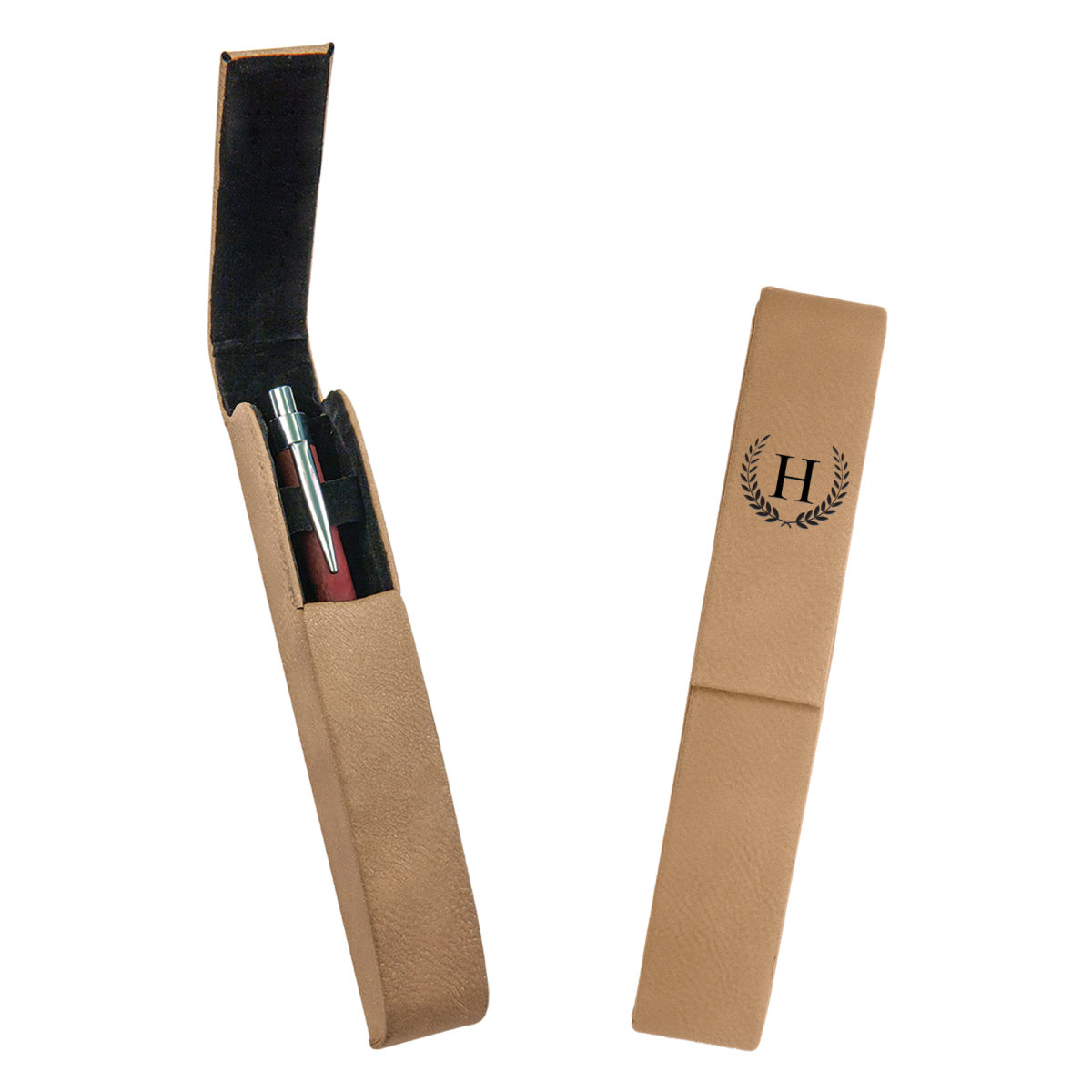 Personalized Horace Leatherette Pen Case - Image 9