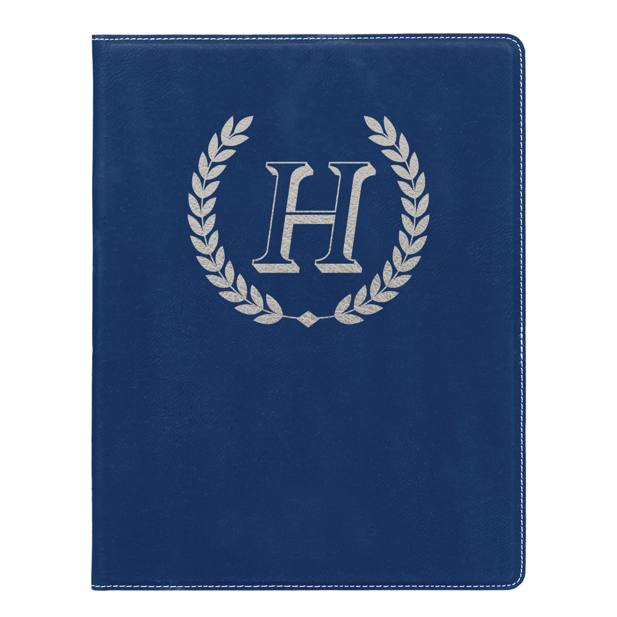 faux leather portfolio with notepad