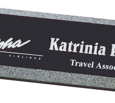 Personalized Stone Desk Name Plate