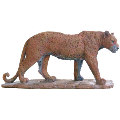 Handcasted Jaguar Statue