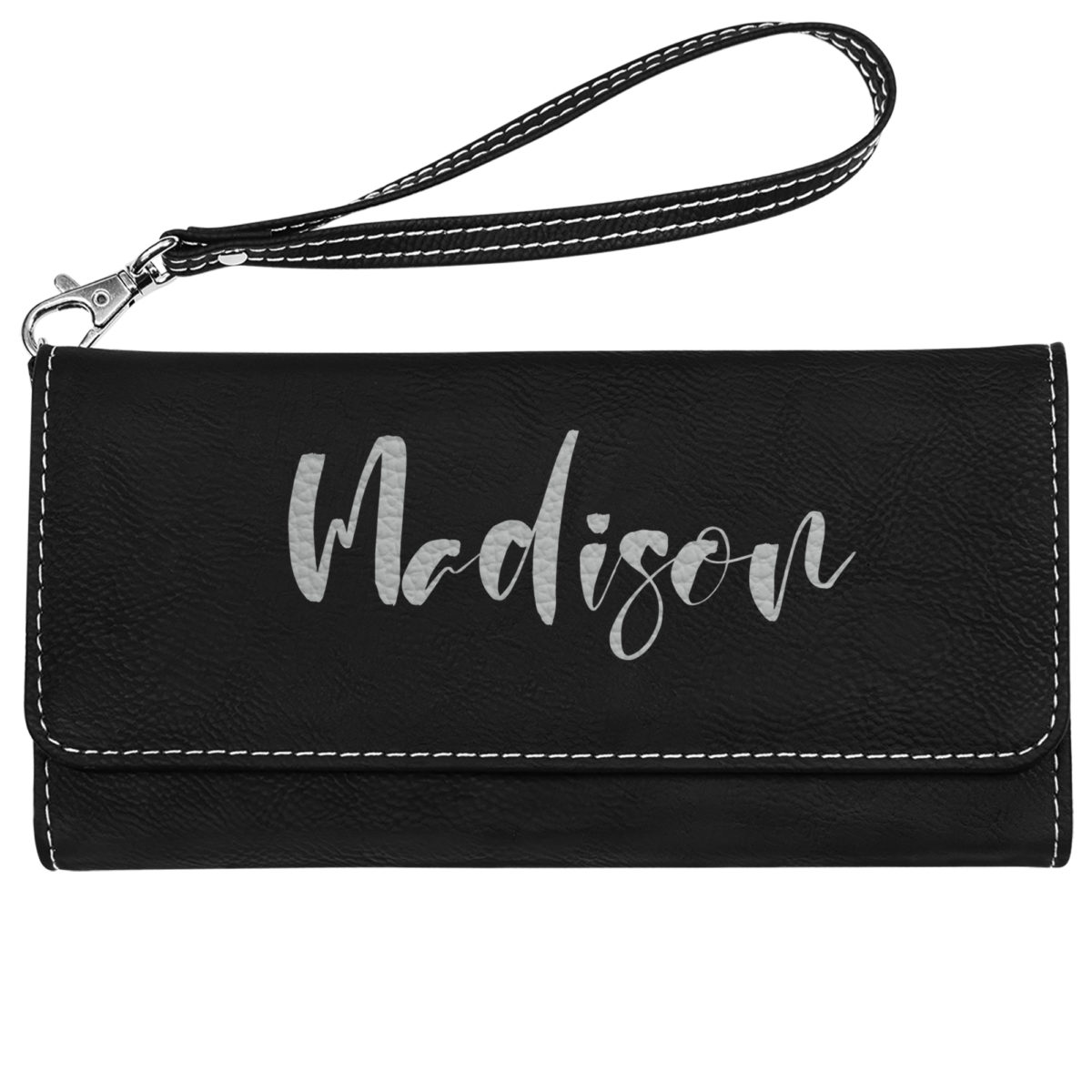 Personalized Vegan Trifold Clutch - Image 13