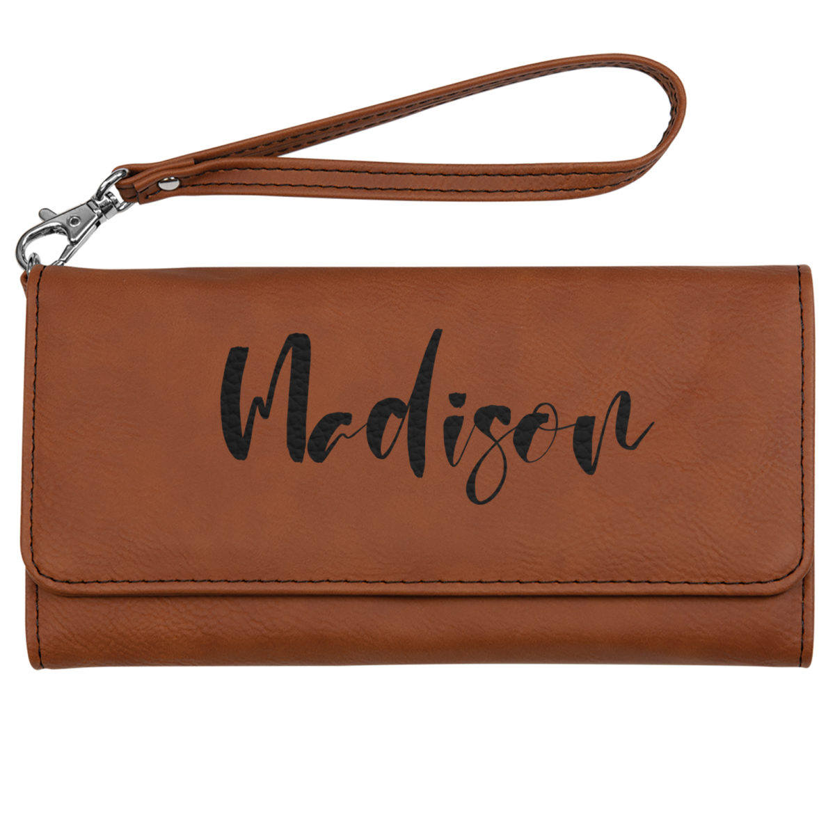 Personalized Vegan Trifold Clutch - Image 9