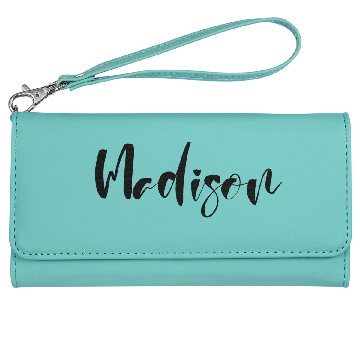 Personalized Vegan Trifold Clutch - Image 7