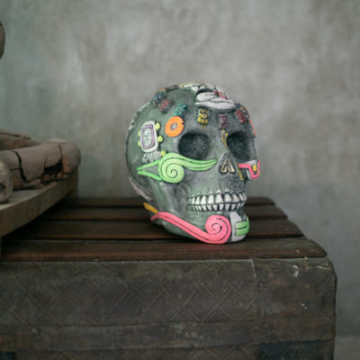 Mayan Calendar Skull