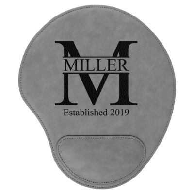 Personalized Leatherette Mouse Pad