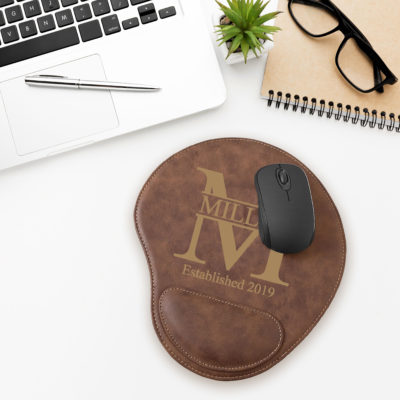 Personalized Leatherette Mouse Pad