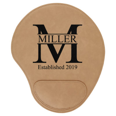Personalized Leatherette Mouse Pad