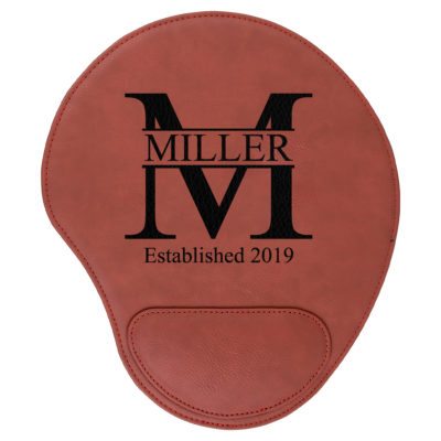 Personalized Leatherette Mouse Pad