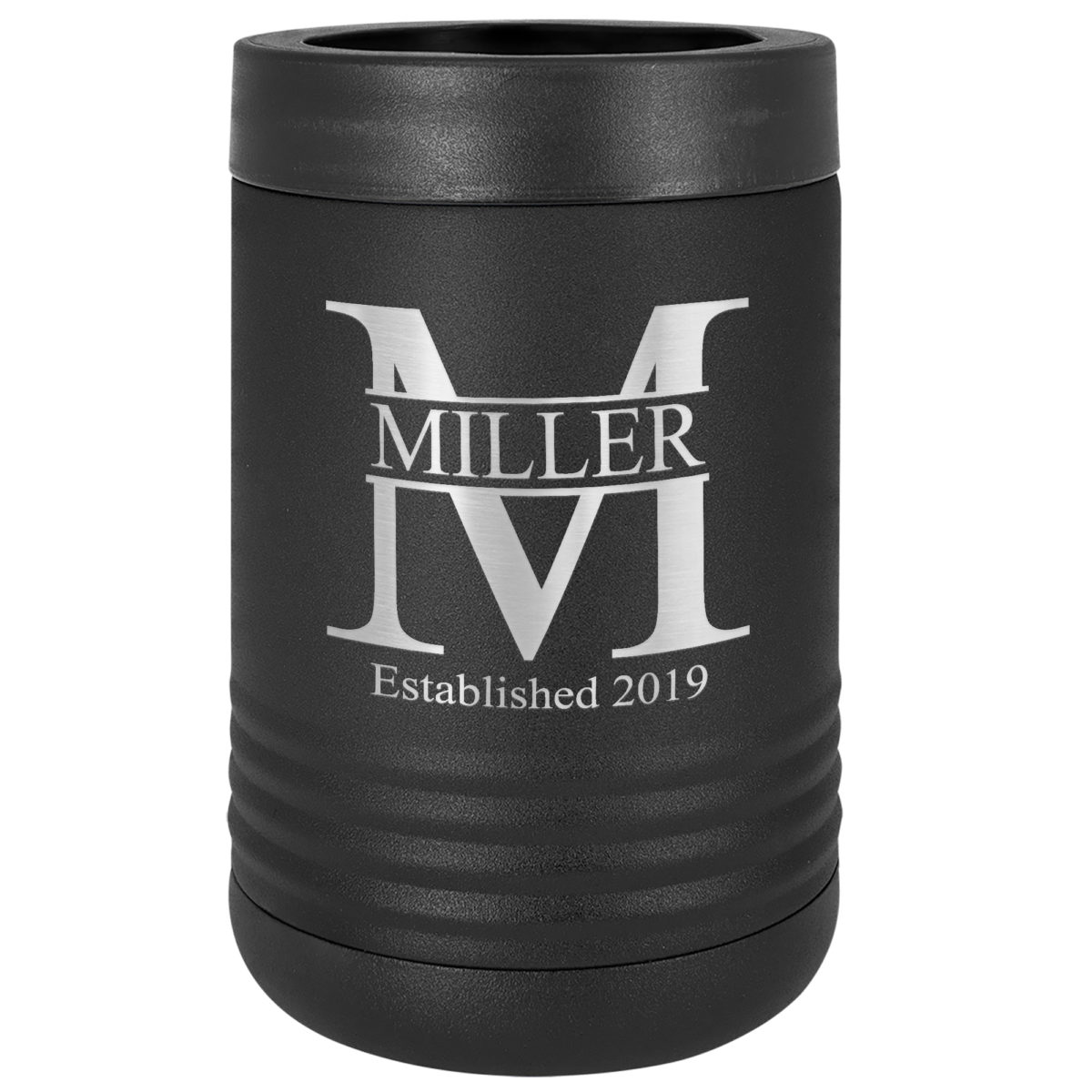 Personalized Split Monogram Stainless Steel Beverage Holder - Image 16