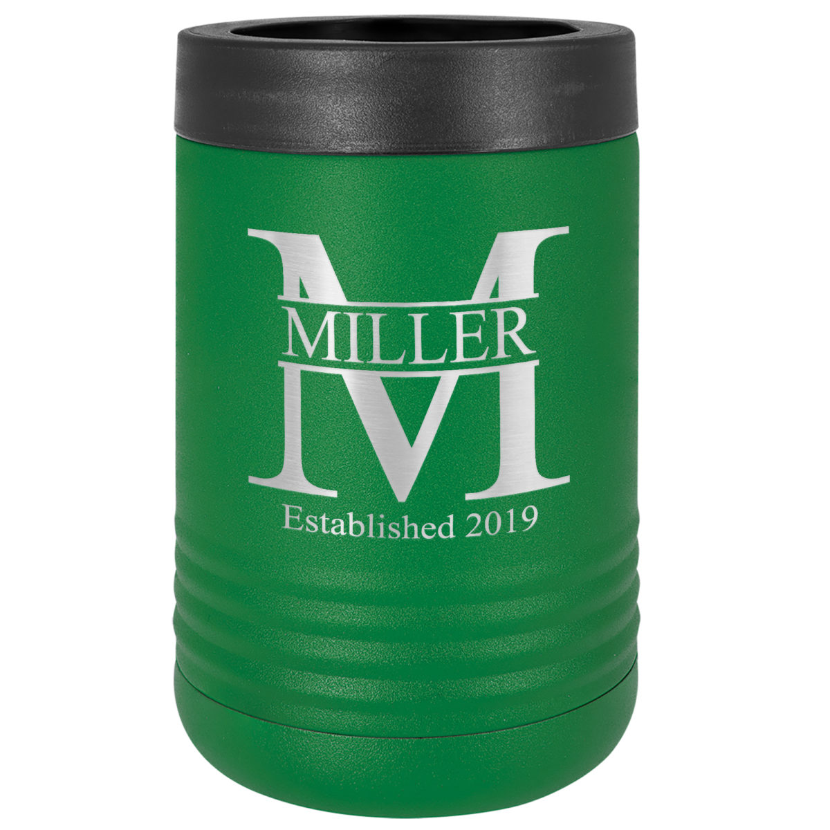 Personalized Split Monogram Stainless Steel Beverage Holder - Image 14