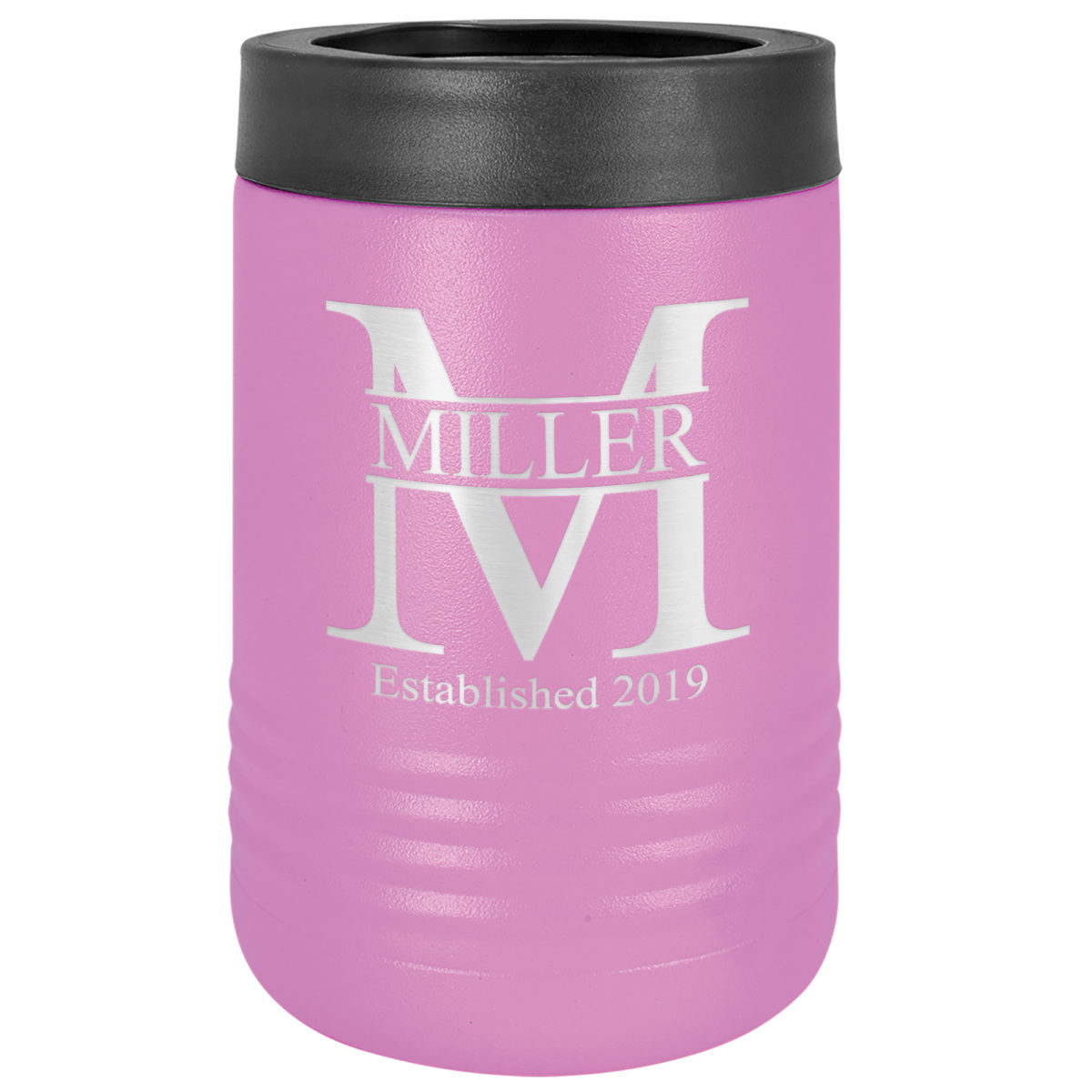 Personalized Split Monogram Stainless Steel Beverage Holder - Image 13