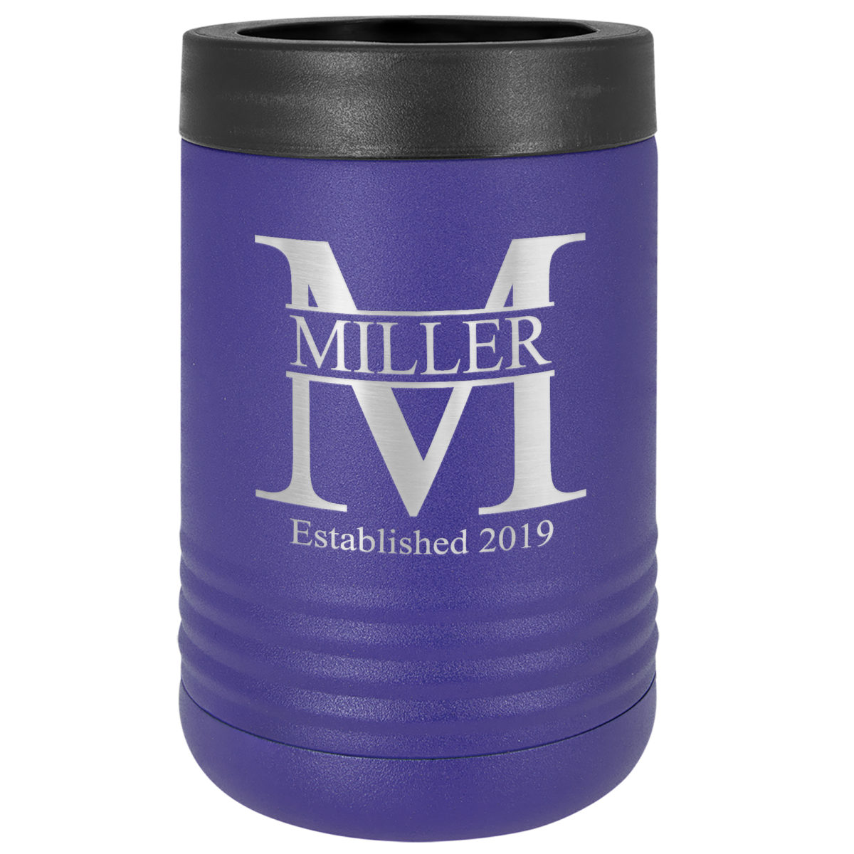 Personalized Split Monogram Stainless Steel Beverage Holder - Image 8