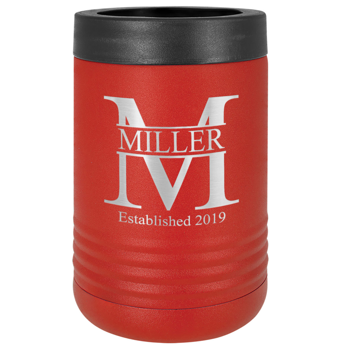 Personalized Split Monogram Stainless Steel Beverage Holder - Image 7