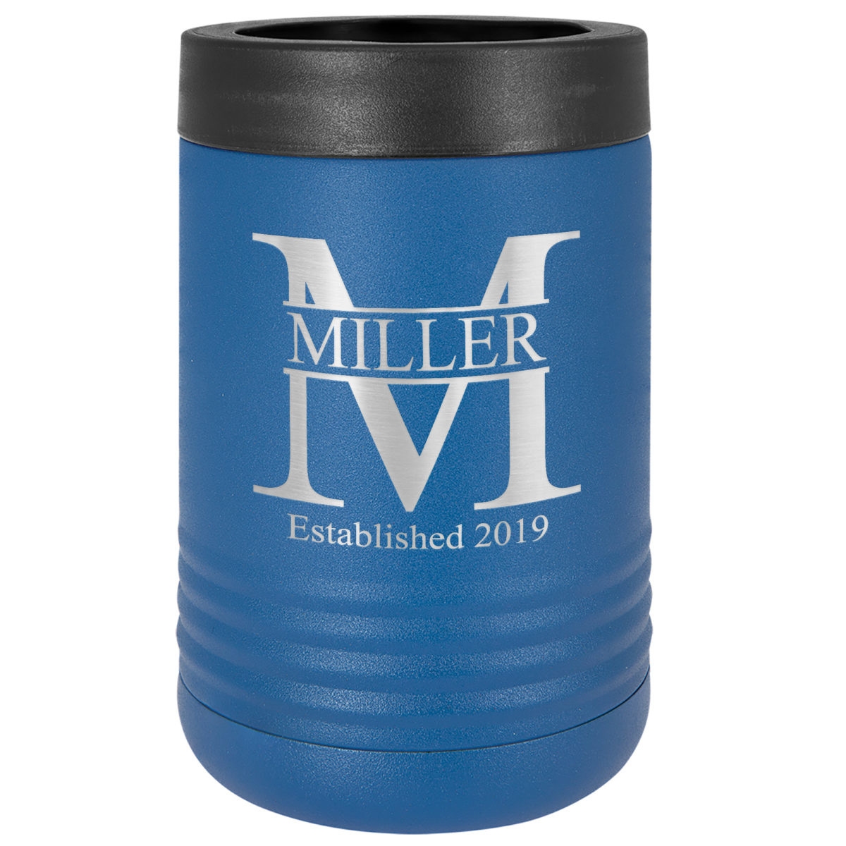 Personalized Split Monogram Stainless Steel Beverage Holder - Image 6