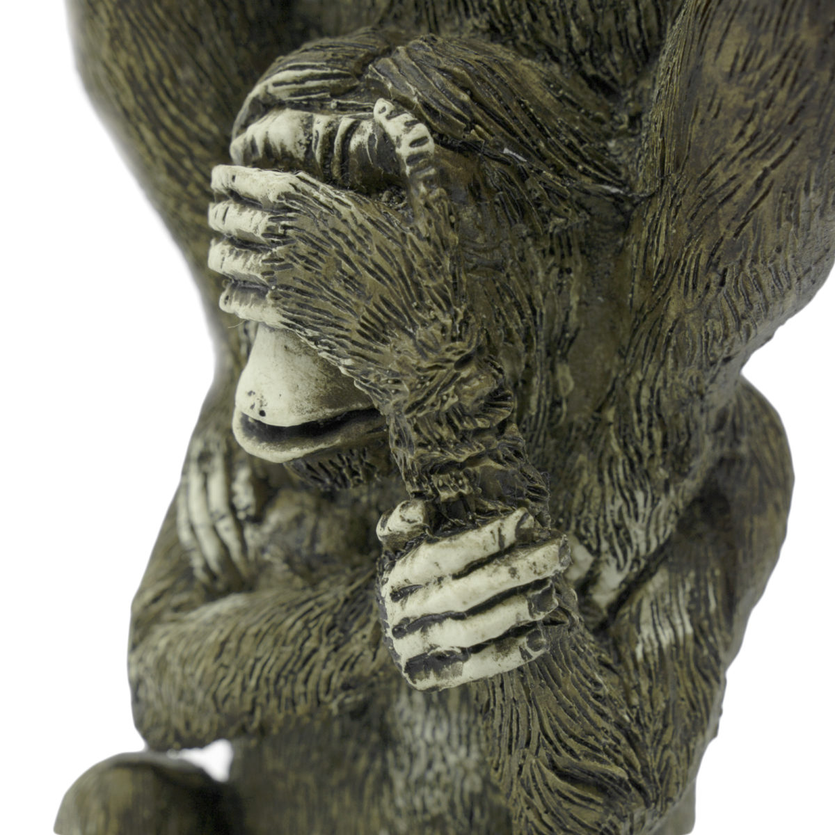 Handcasted Monkey Resin Bust - Image 5