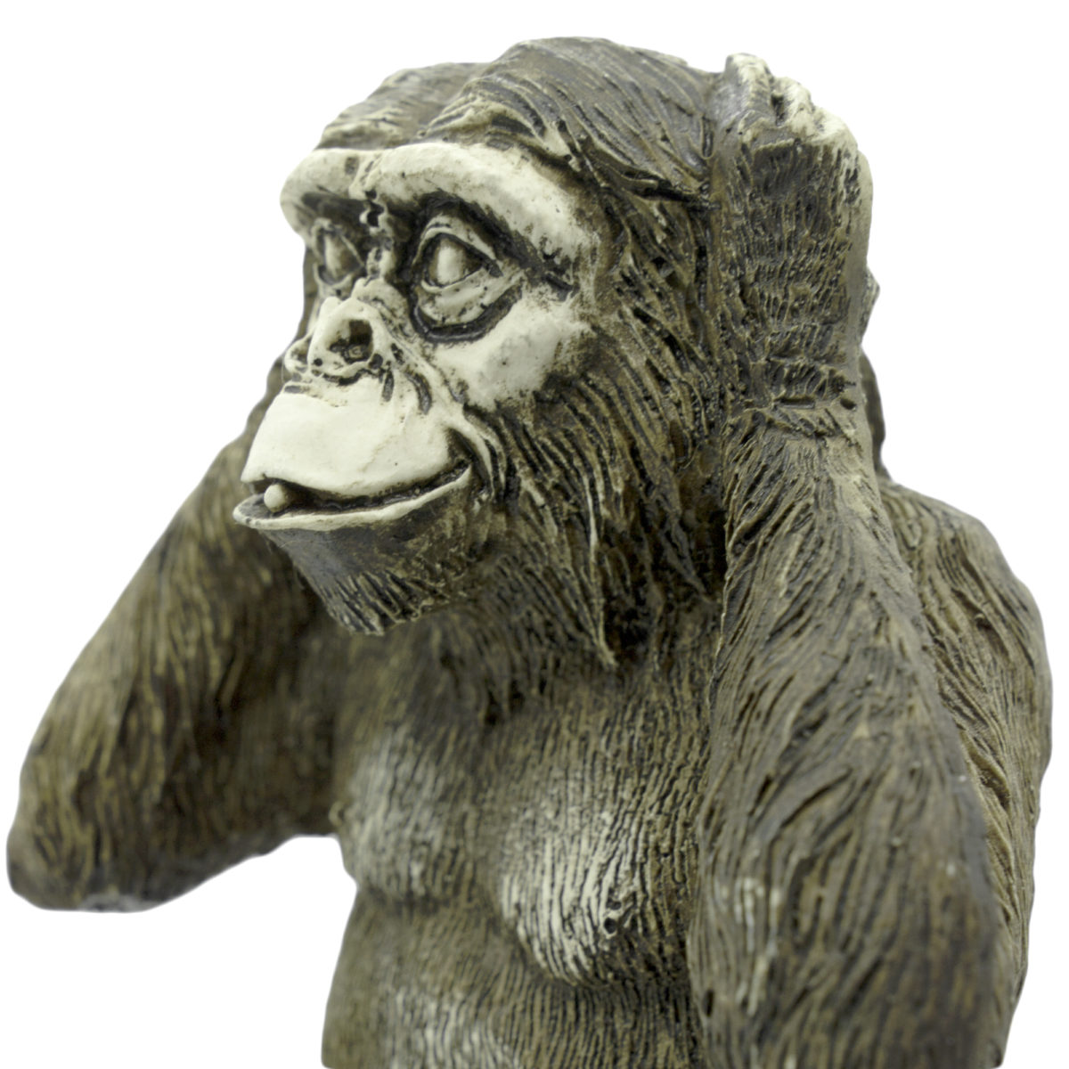 Handcasted Monkey Resin Bust - Image 3