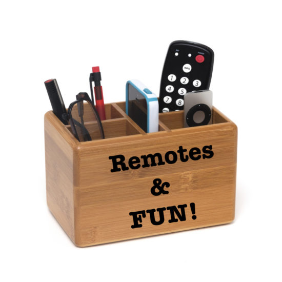 Personalized Bamboo Organization Caddy