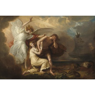 Benjamin West: The Expulsion of Adam and Eve from Paradise Acrylic Print