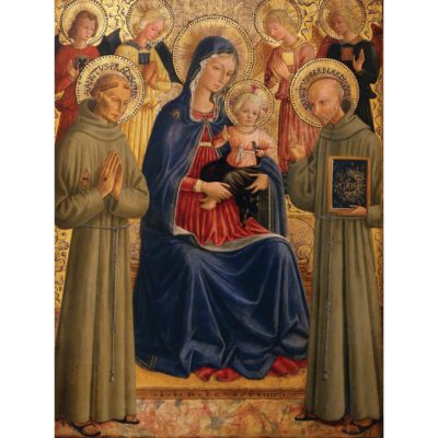 Bartolommeo Caporali, Madonna and Child Acrylic Print