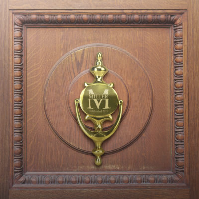 Personalized Brass Door Knocker