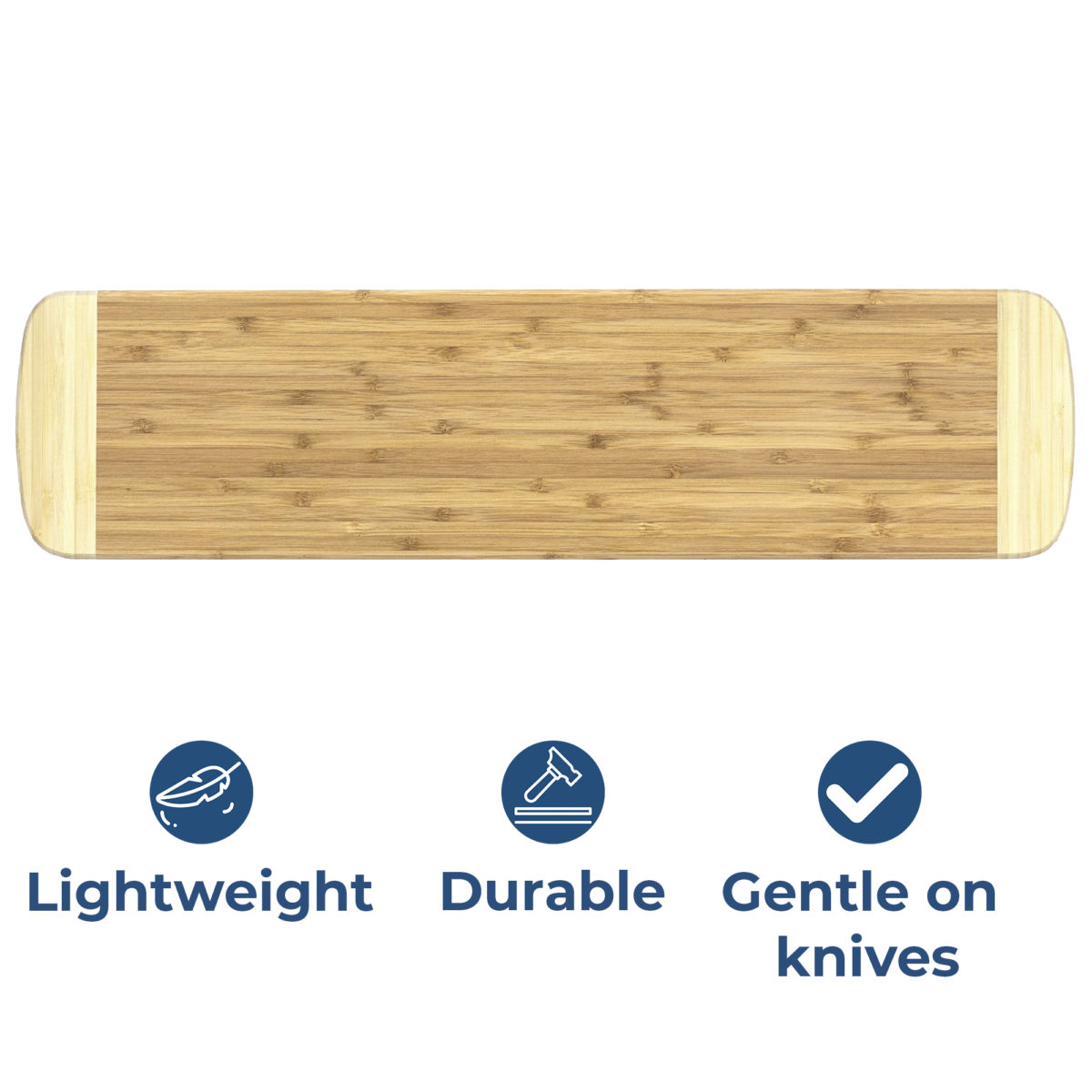 Personalized Royal Monogram 23" Bamboo Breadboard - Image 3