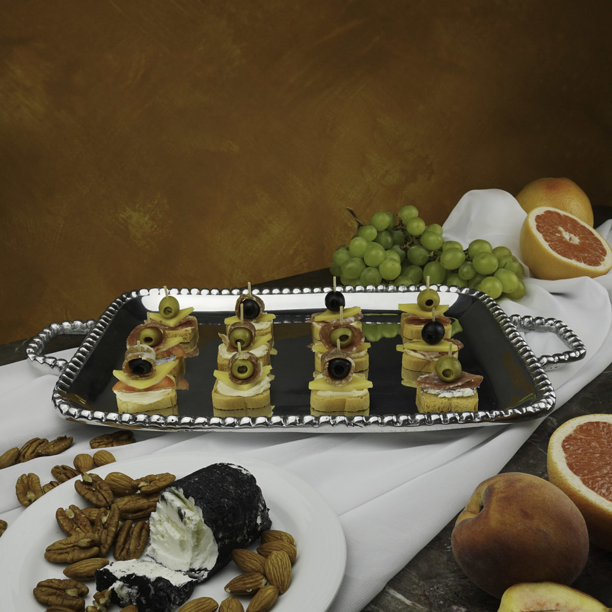 Personalized Pearl Serving Tray - Image 3