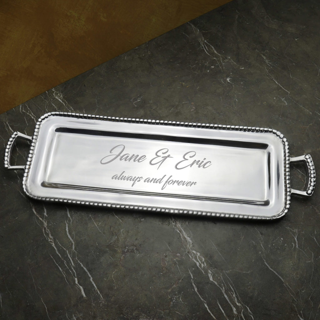 Personalized Aluminum Tray