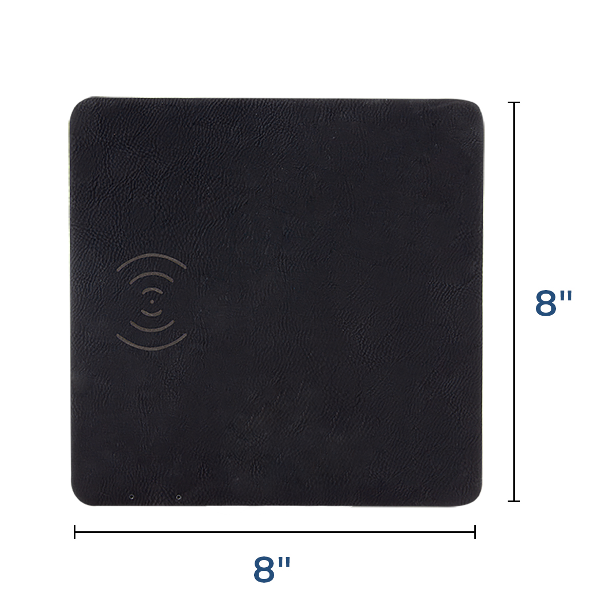 Personalized Blossom Leatherette Wireless Charging Pad - Image 4