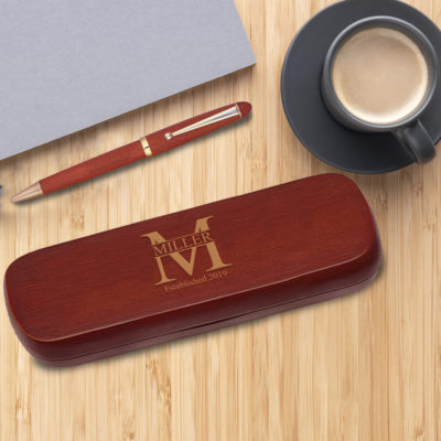 Personalized Miller Rosewood Two Pen Gift Set