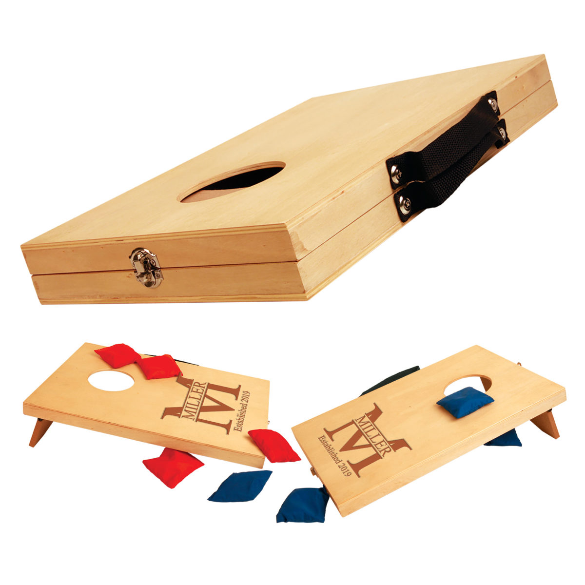 Personalized Tabletop Bean Bag Toss Game - Image 4