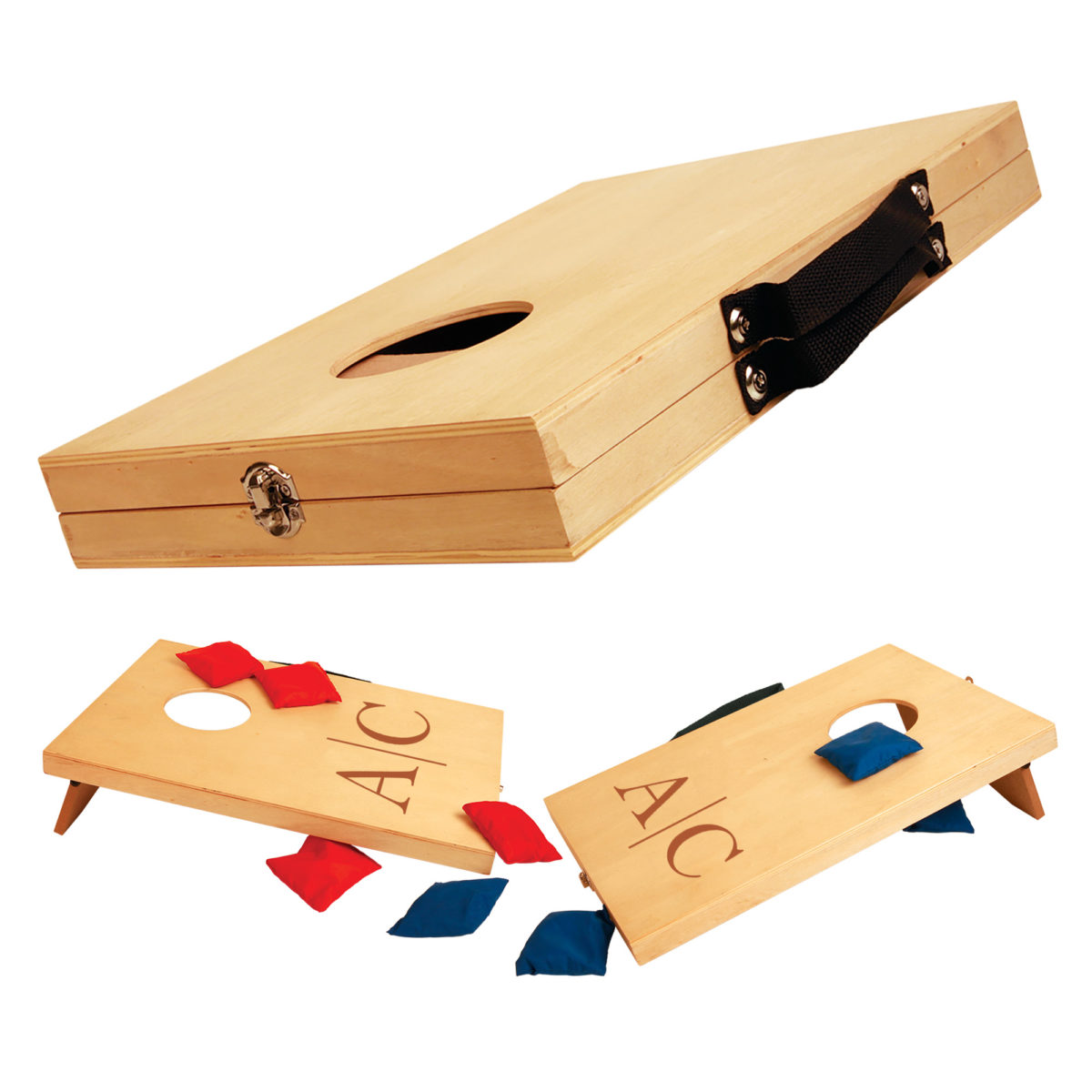 Personalized Groomsmen Mini Tabletop Bean Bag Toss Game - Image 3