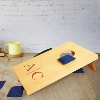 Personalized Groomsmen Mini Tabletop Bean Bag Toss Game