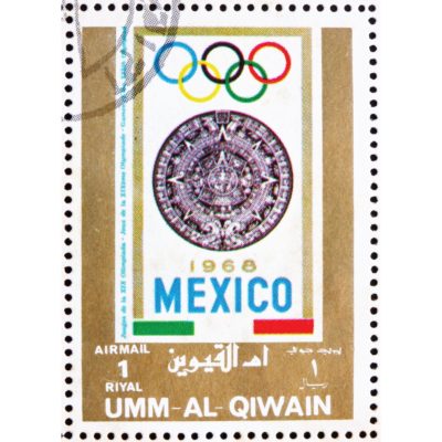 Mexico 1968 Olympic Games Acrylic Print