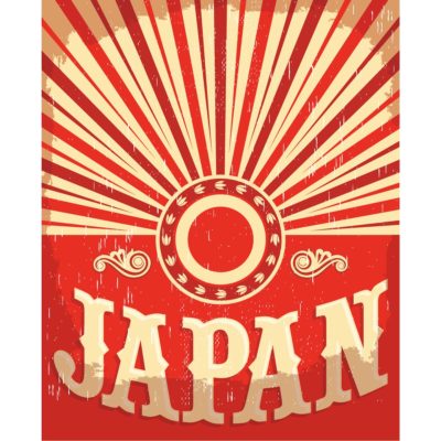 Japan Vintage Poster Acrylic Print