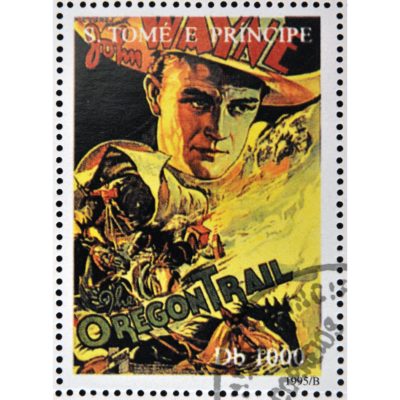 The Oregon Trail Movie Poster Stamp Acrylic Print