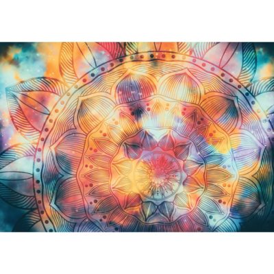 Colorful Mandala Acrylic Print